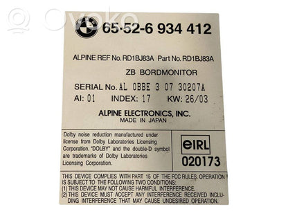 Radio / CD/DVD atskaņotājs / navigācija