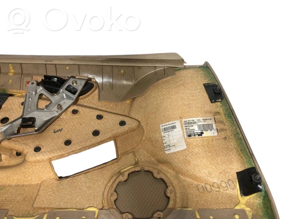 Отделка передней двери