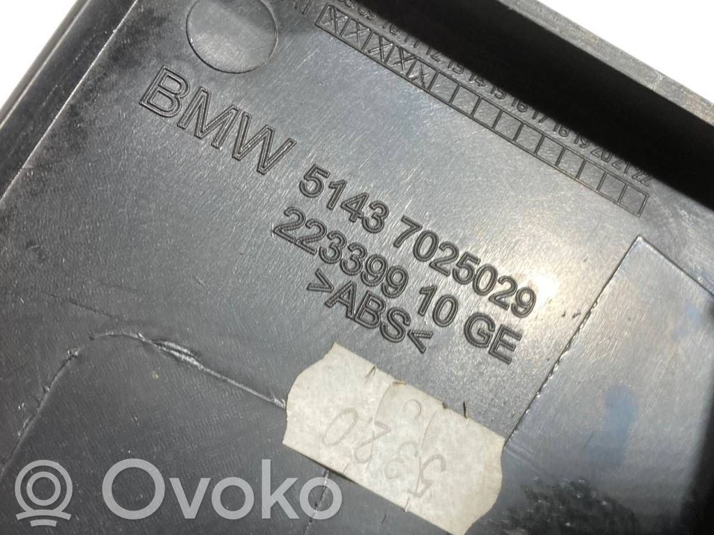 Kāju zonas sānu dekoratīvā apdare