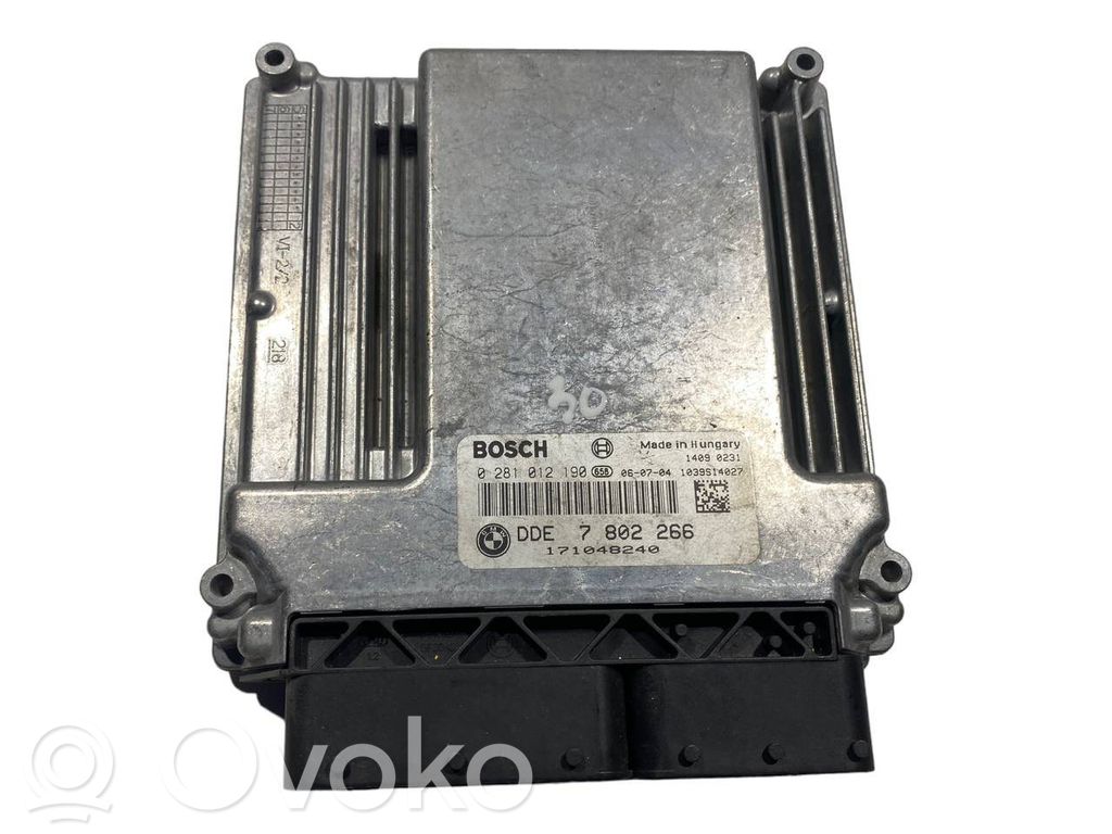 Dzinēja vadības bloks