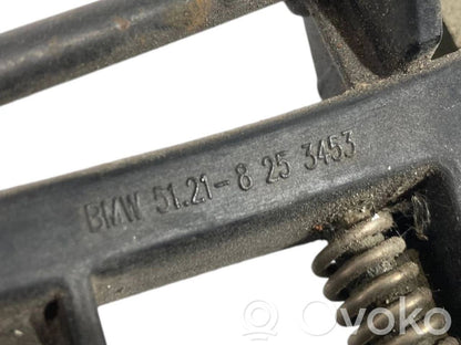Holder/bracket for external opening handle at the front