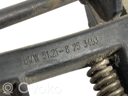 Holder/bracket for external opening handle at the front