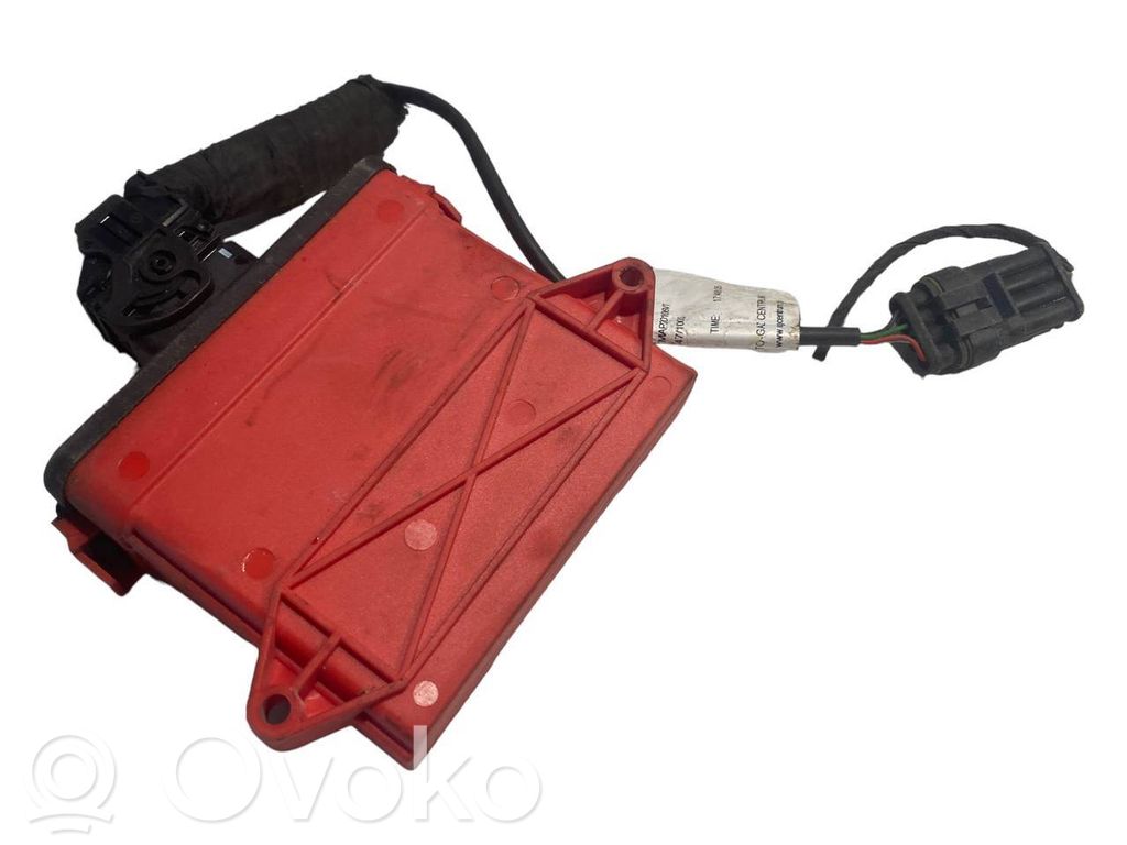 Gāzes iekārtas vadības bloks