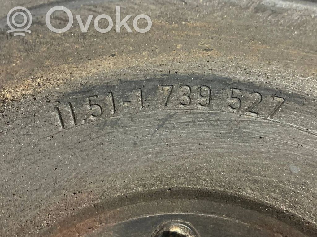 Stūres pastiprinātāja sūkņa skriemelis