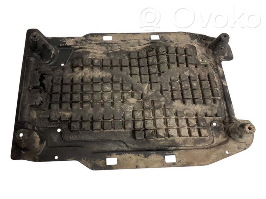 Under engine guard (front)