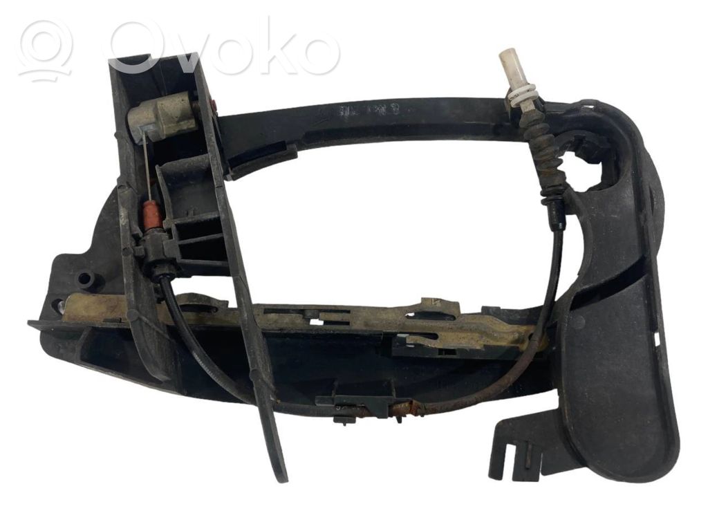 Holder/bracket for external opening handle at the front