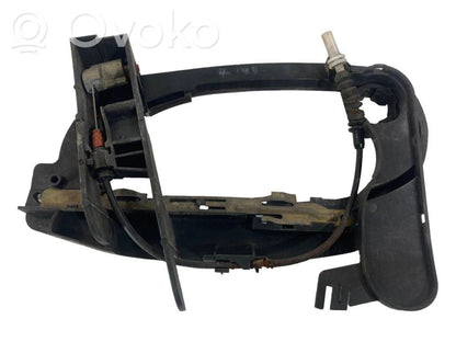 Holder/bracket for external opening handle at the front