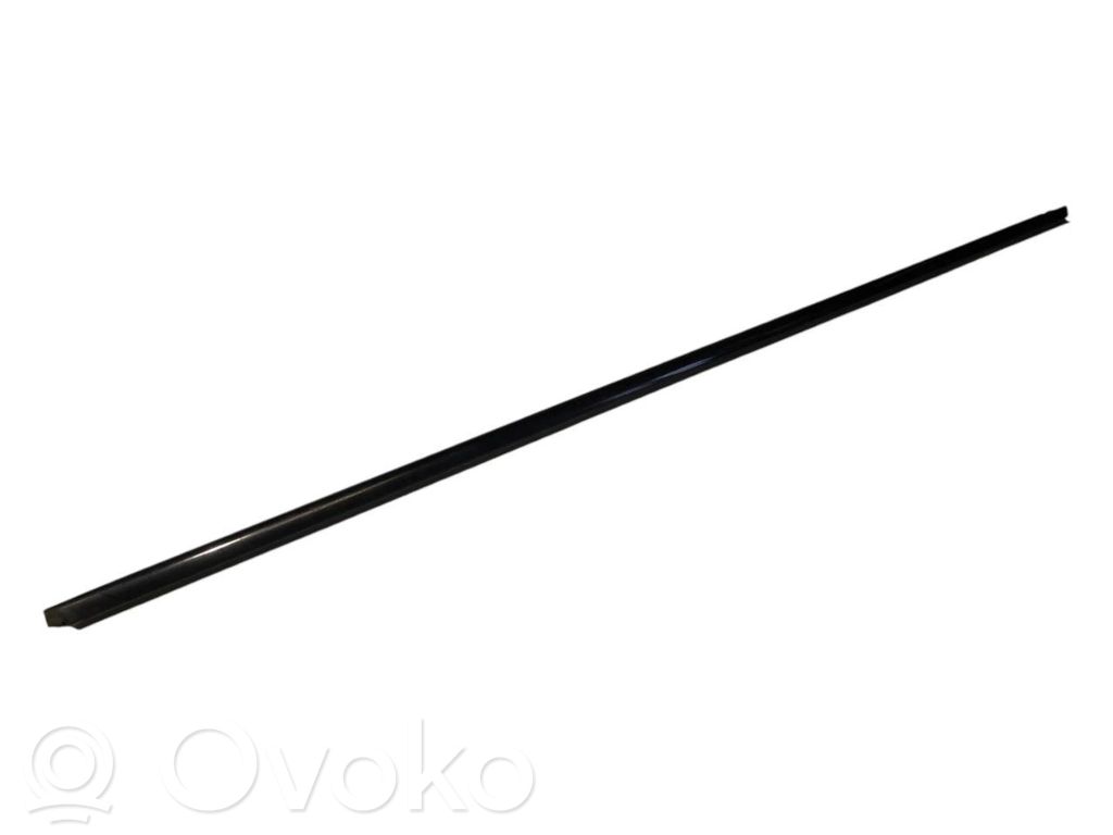 Front door glass trim