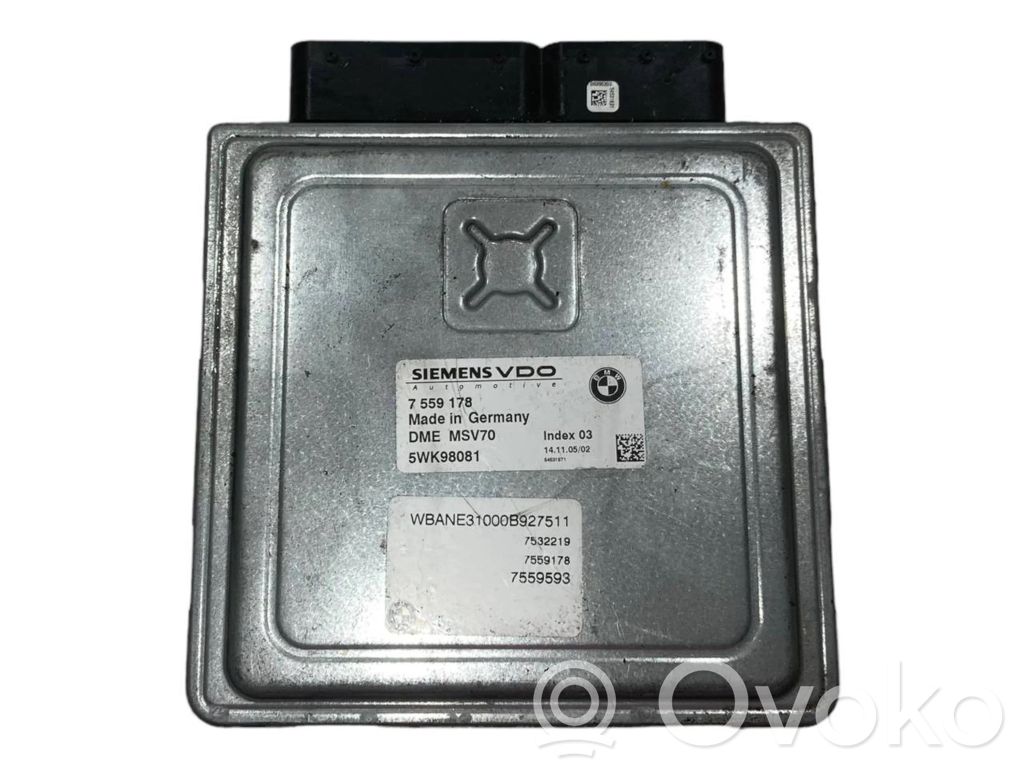 Блок управления двигателем