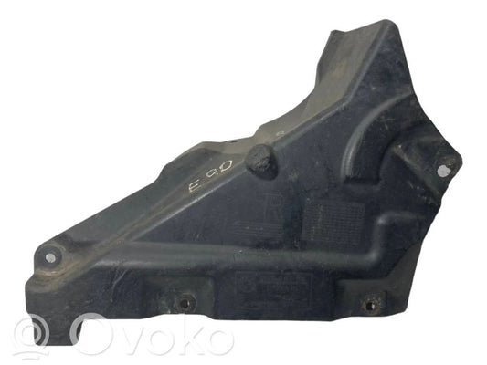 Under engine guard (front)