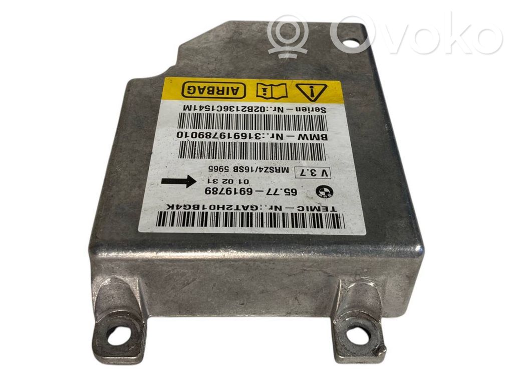 Gaisa spilvenu vadības bloks