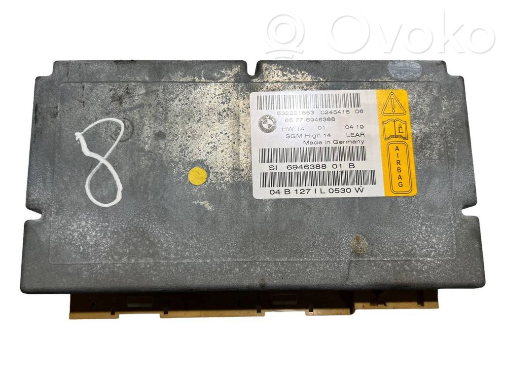 Gaisa spilvenu vadības bloks