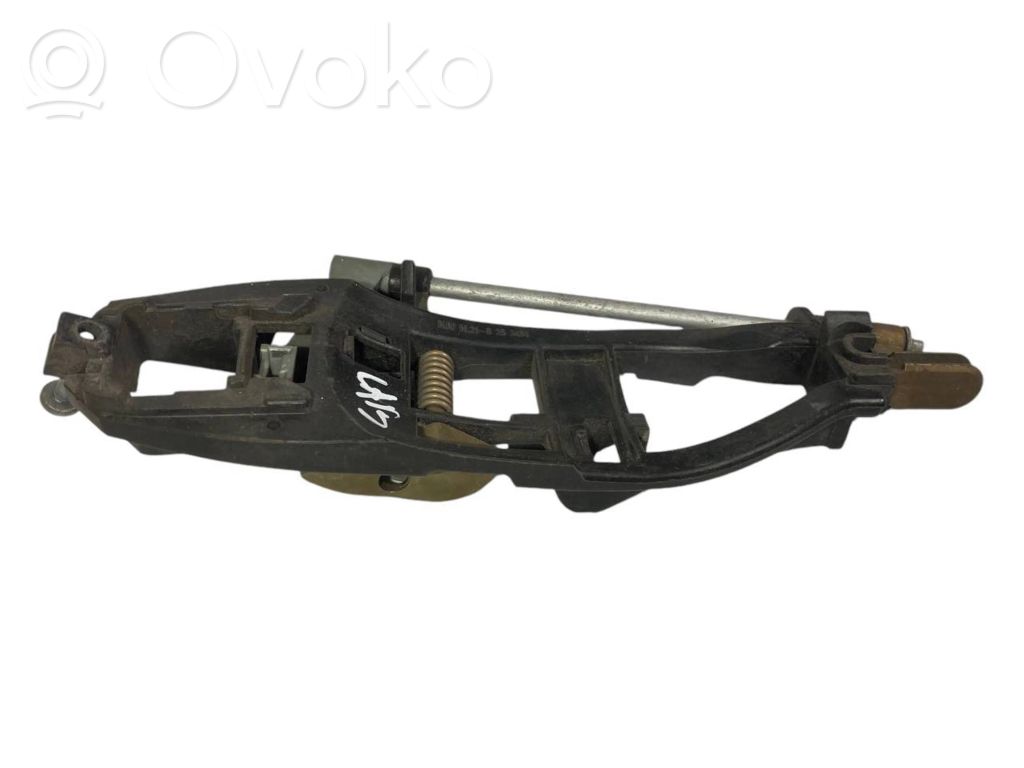 Holder/bracket for external opening handle at the back