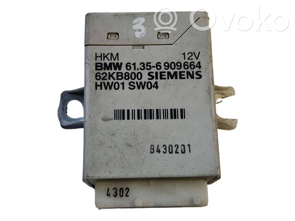 Bagāžnieka pārsega vadības bloks