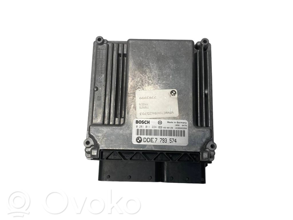 Aizdedzes ECU komplekts