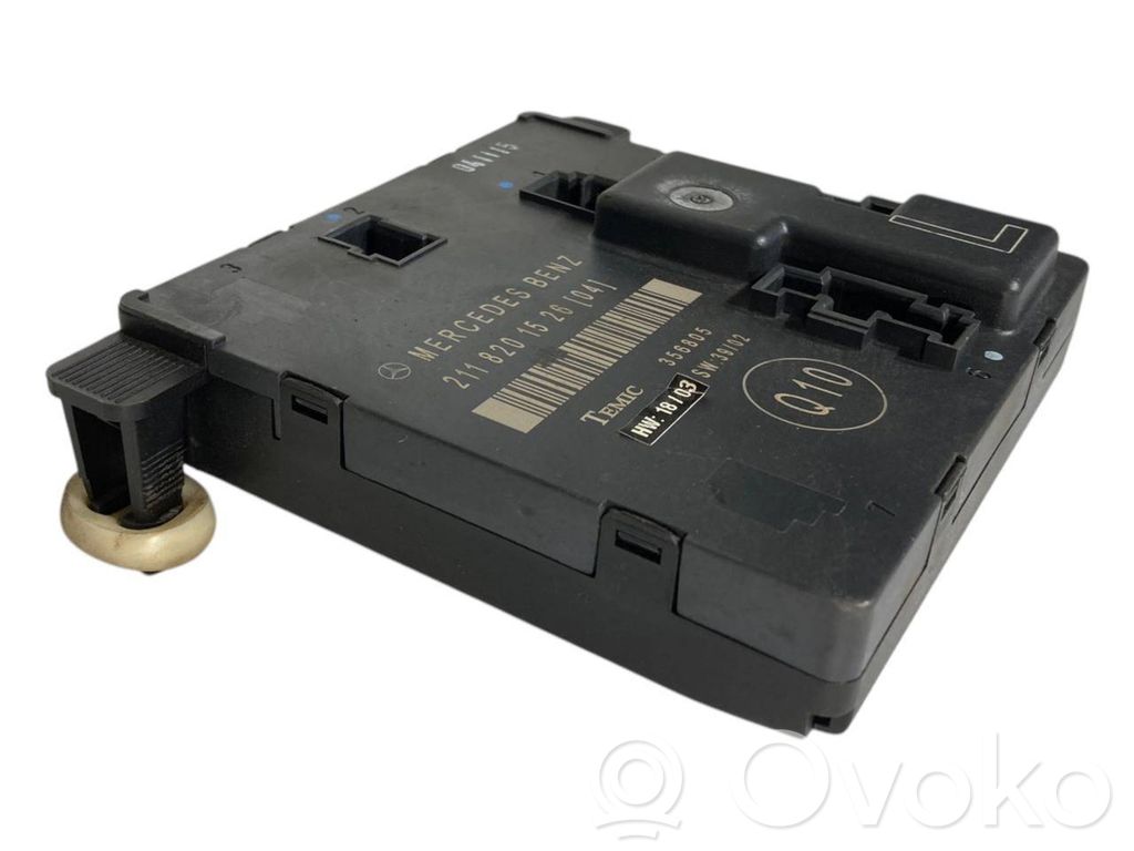 Durvju vadības bloks