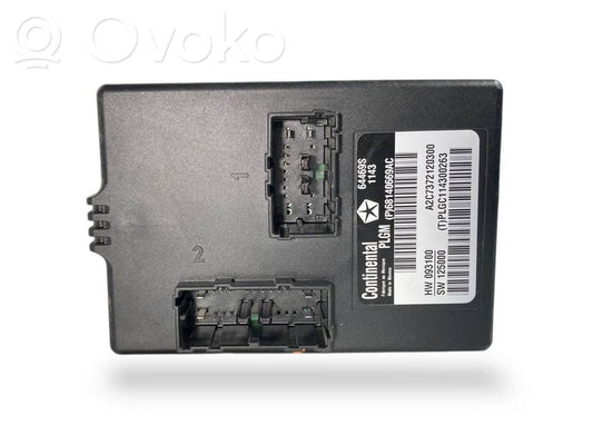 Bagāžnieka pārsega vadības bloks