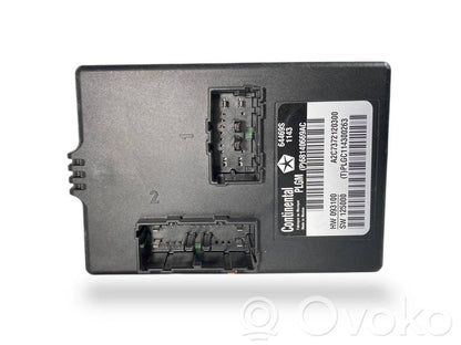 Bagāžnieka pārsega vadības bloks