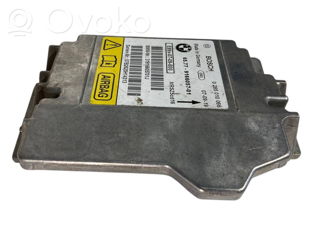 Gaisa spilvenu vadības bloks