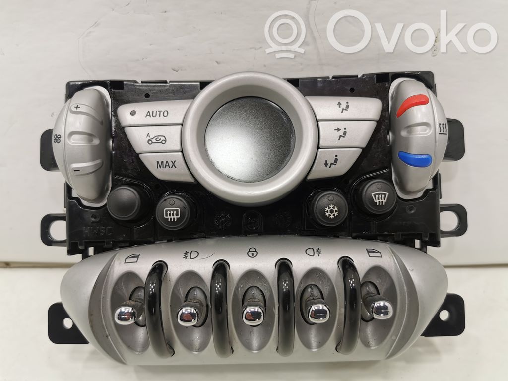 Gaisa kondicioniera / klimata kontroles / salona apsildes vadības bloks (salonā)