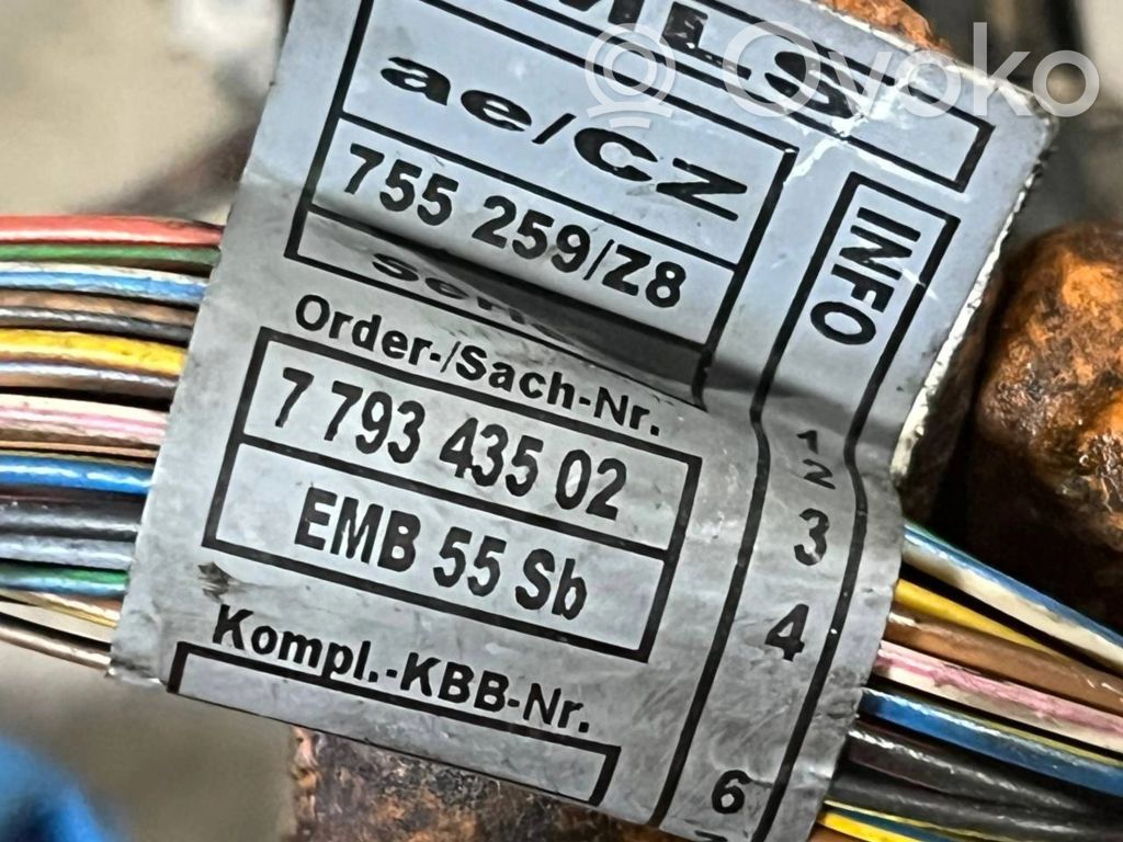 Engine wiring harness