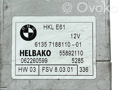 Bagāžnieka pārsega vadības bloks