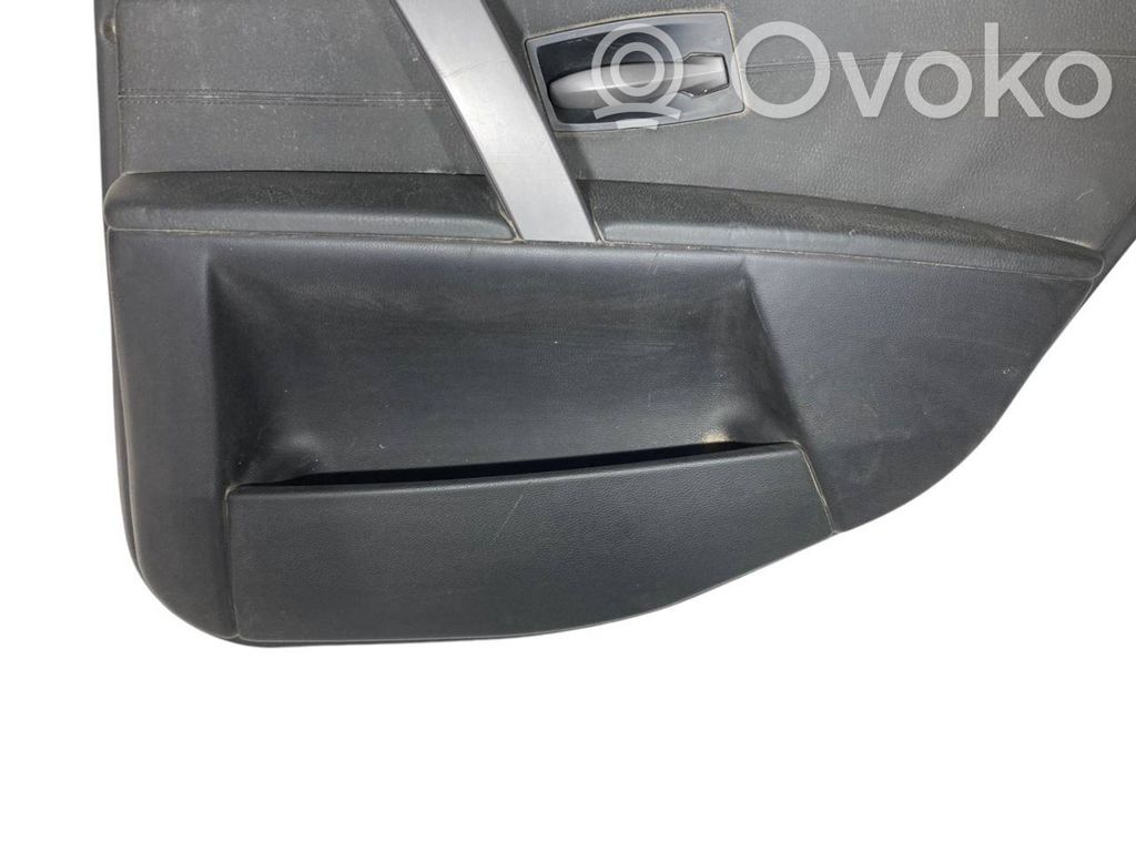 Rear door trim