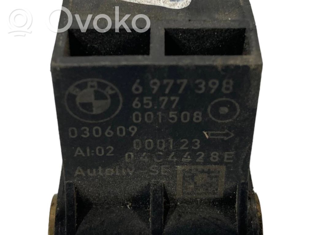 Airbag impact sensor