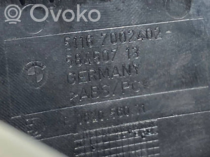 Cigarette lighter in the rear