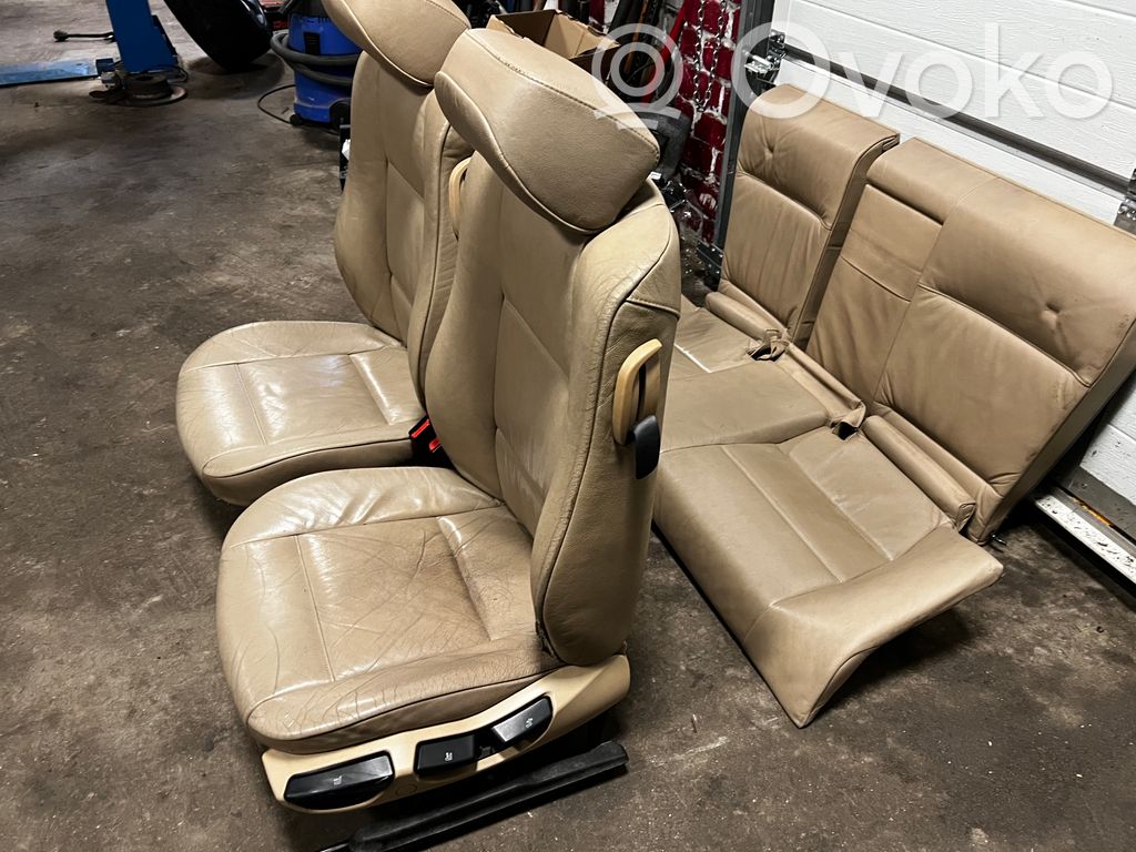 Seat and door trim set