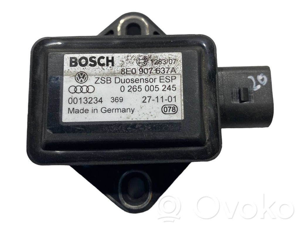 ESP (elektroniskās stabilitātes programmas) sensors (paātrinājuma sensors)