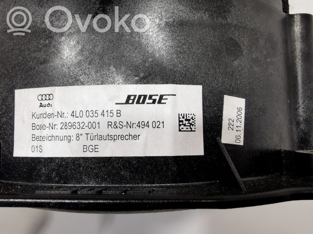 Skaļrunis (-i) priekšējās durvīs