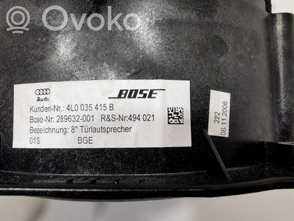 Skaļrunis (-i) priekšējās durvīs