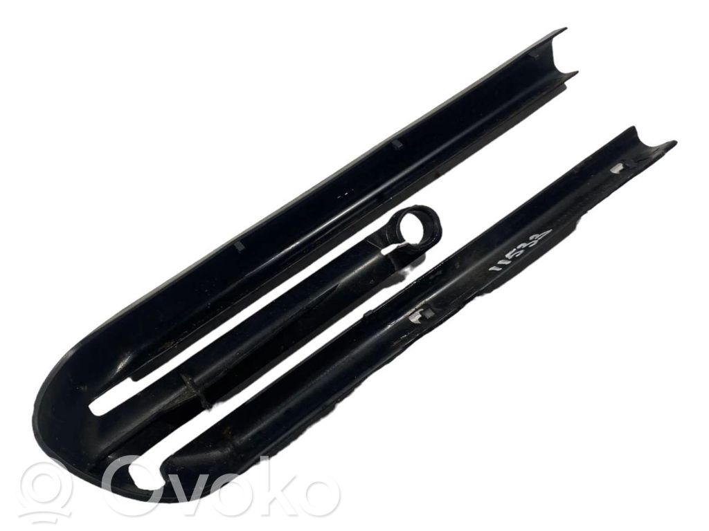 Front passenger seat rail decorative trim