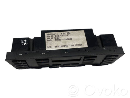 Gaisa kondicioniera / klimata kontroles / salona apsildes vadības bloks (salonā)