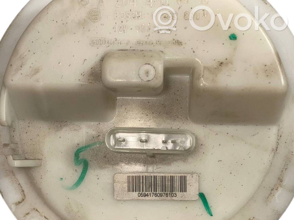 Fuel pump (in the fuel tank)