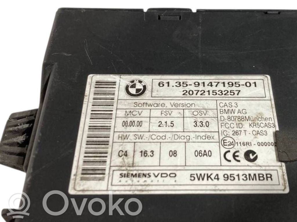 Aizdedzes ECU komplekts