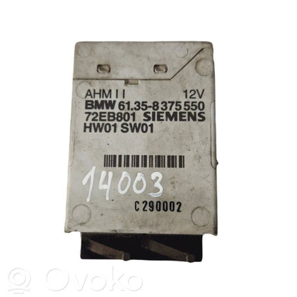 Trailer hitch control unit