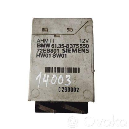 Trailer hitch control unit