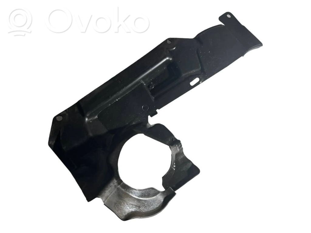 Under engine guard (front)