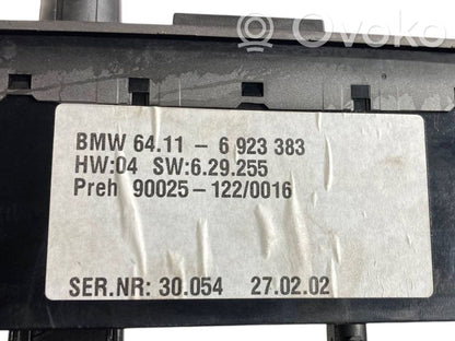 Gaisa kondicioniera / klimata kontroles / salona apsildes vadības bloks (salonā)