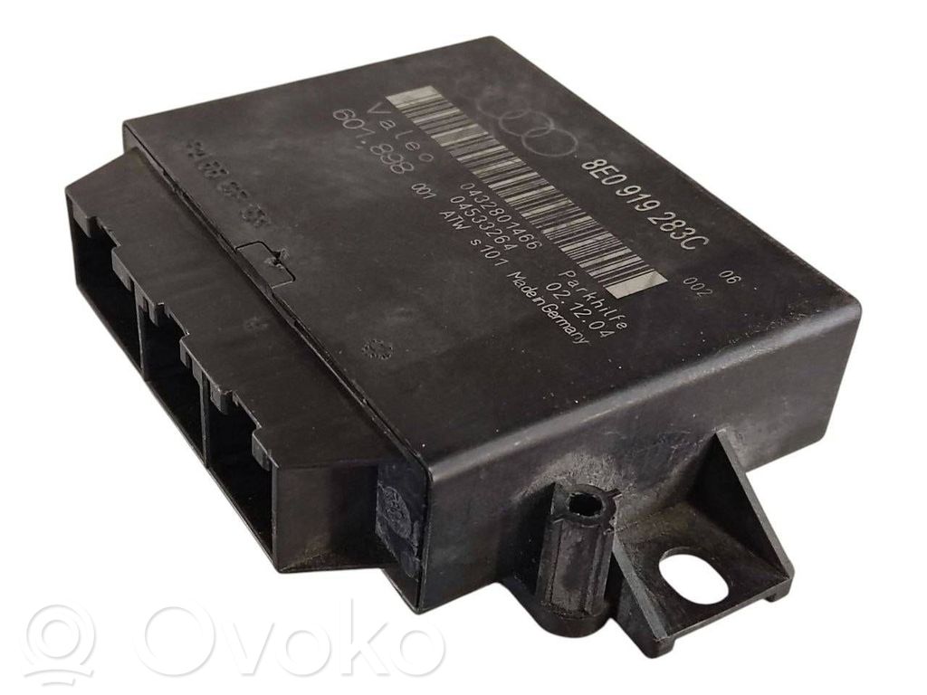 Parkošanas (PDC) vadības bloks