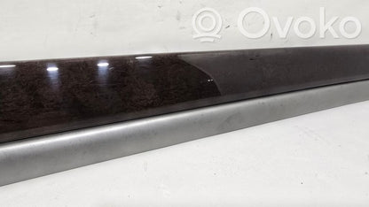 Decorative trim strip on the front