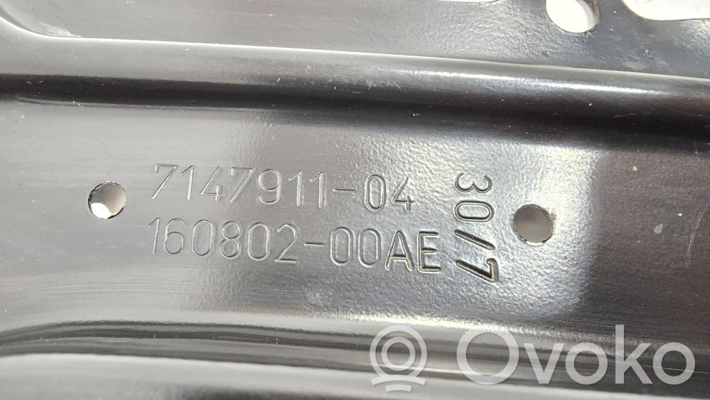 Upper part of the radiator panel (television)