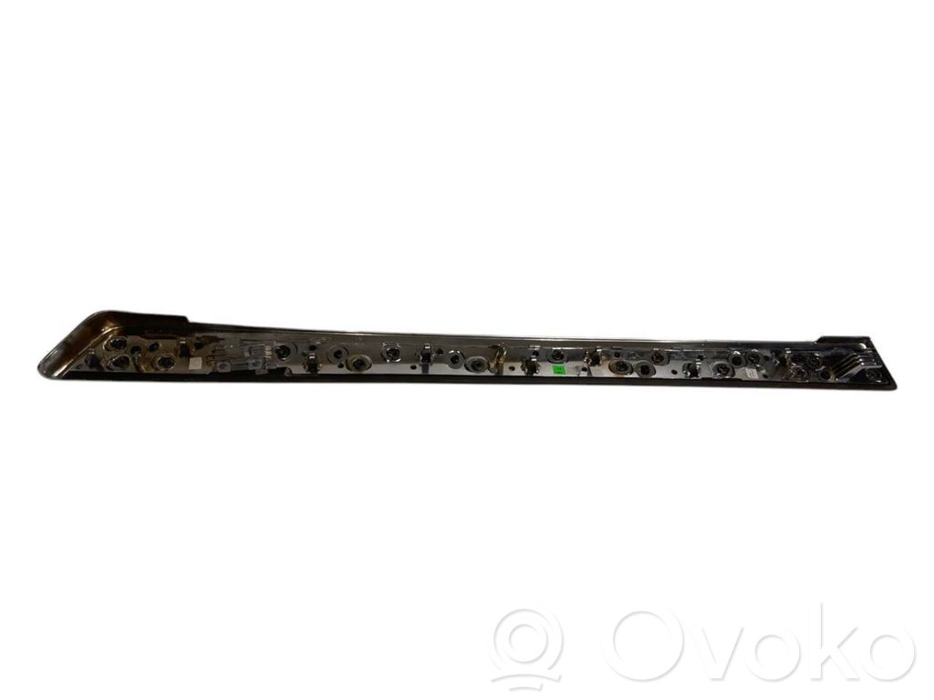 Decorative trim strip on the front