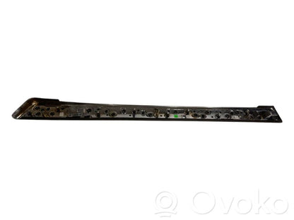 Decorative trim strip on the front