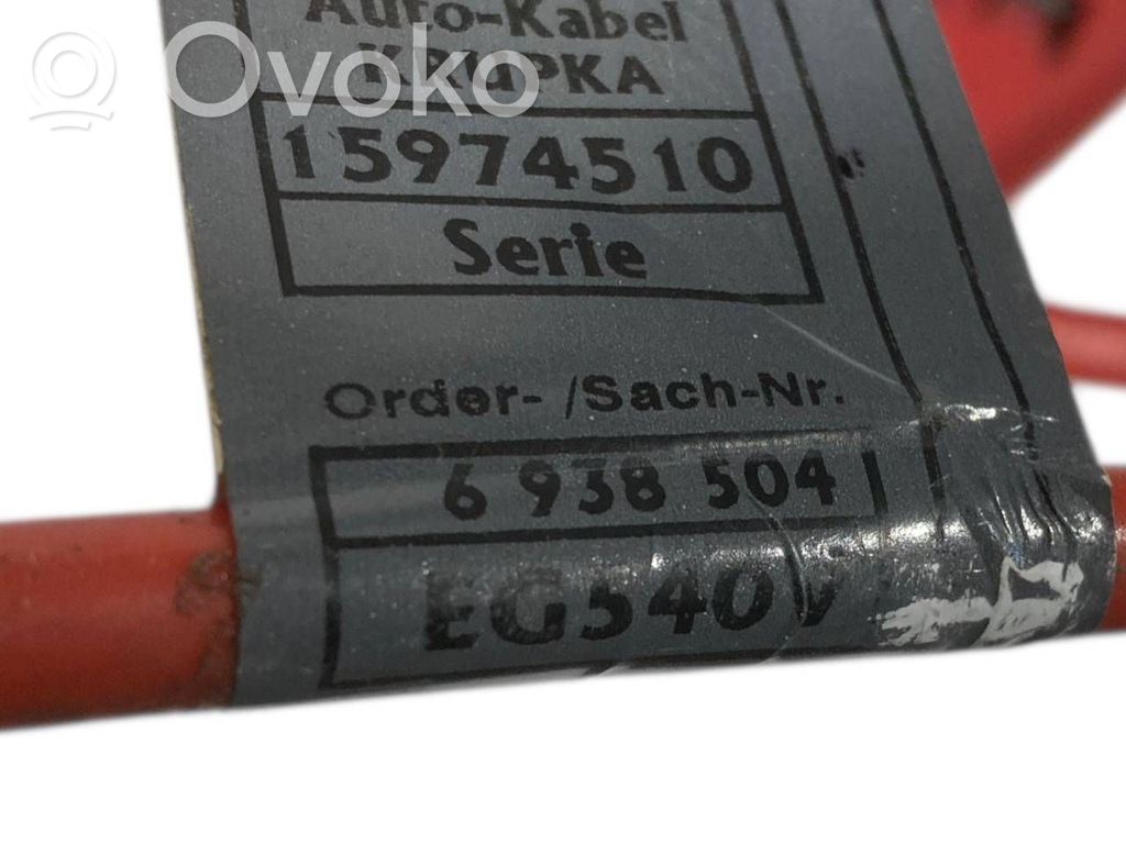 Узел соединения положительного провода