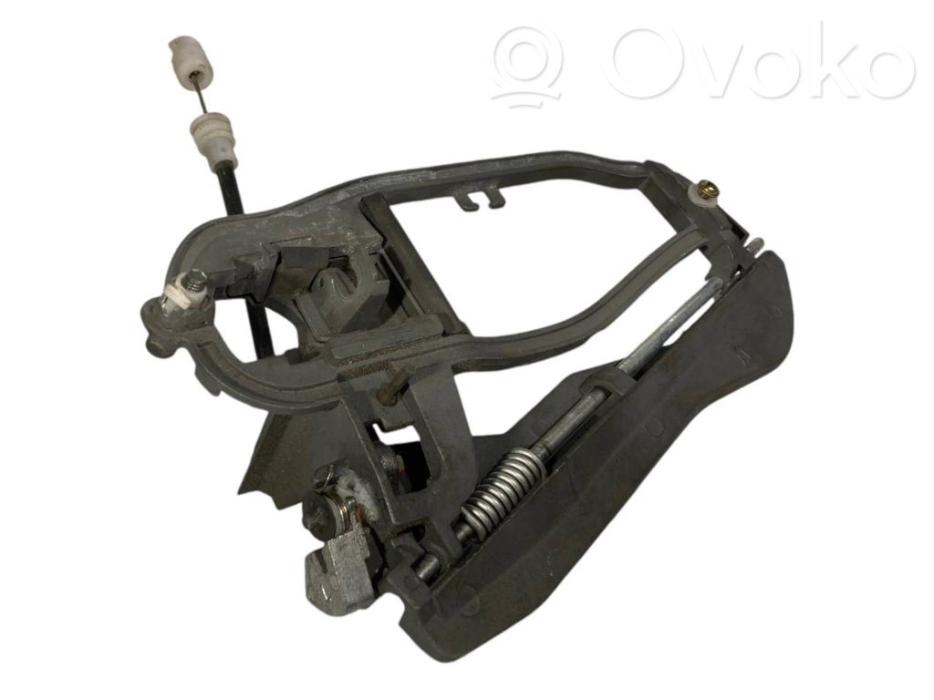 Holder/bracket for external opening handle at the front