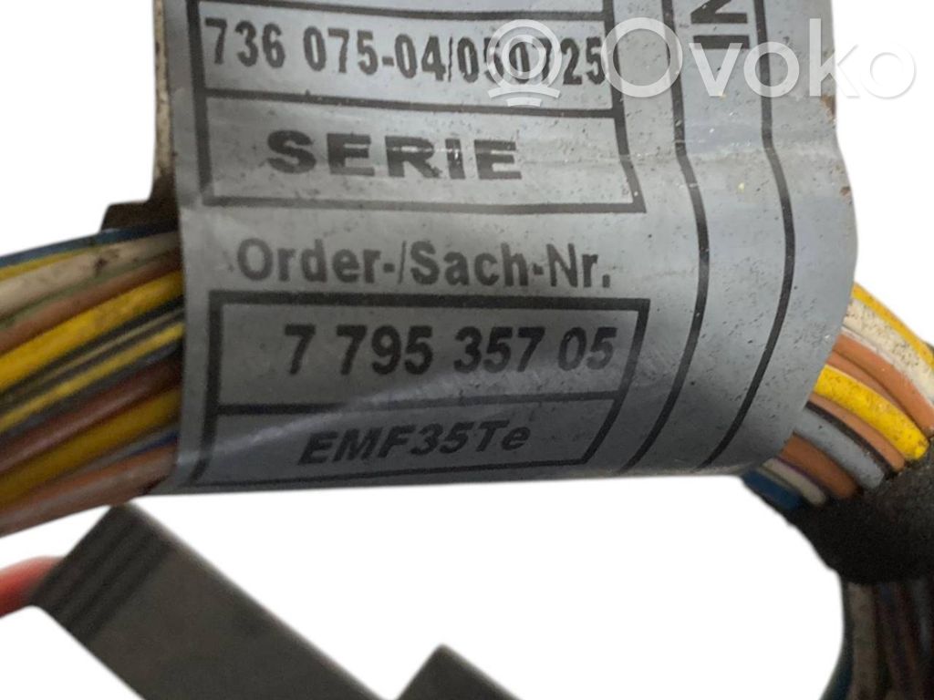 Dzinēja vadu instalācija