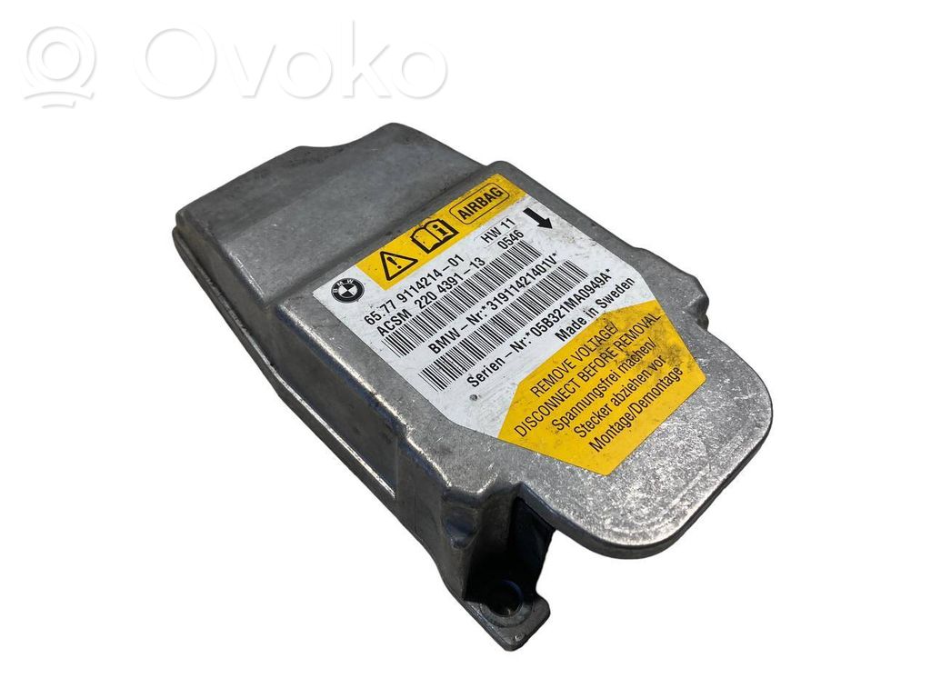Airbag control unit